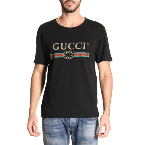 gucci black t shirt cheap|gucci t shirt price men.